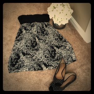 Express floral tube dress